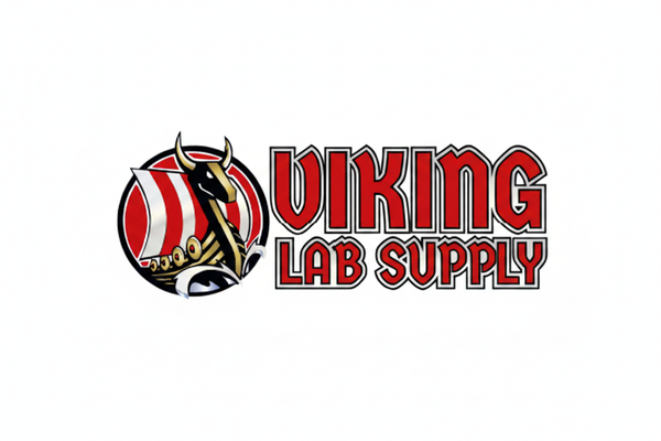 Viking Lab Supply logo with white background