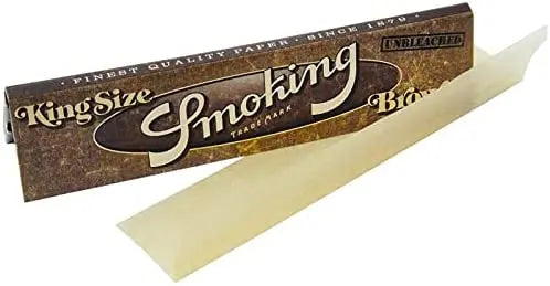 Smoking Brown King Size Rolling Papers - Viking Lab Supply