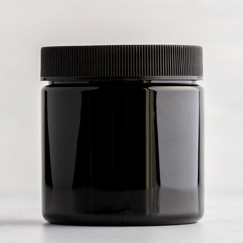 58/400 - BLK Case Quantity: 24 Width: 2.4" Height: 2.75" Ideal for everything from honey and herbs to salves and balms, this versatile 4-ounce jar features a simple straight-sided design with smooth, easy-to-label sides.