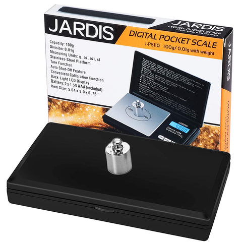 JARDIS Digital Pocket Scale 100g/0.01g