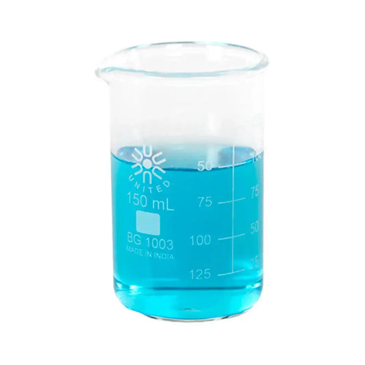 Industrial Strength, 150ml capacity Beaker for Laboratory Usage Sold by Viking Labs Supply