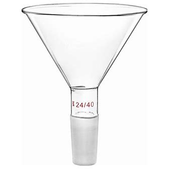 Glass Powder Funnel - 100mL - (24/40)