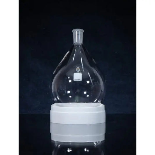 Single Neck Pear Flask - 3L - (24/40) - Viking Lab Supply